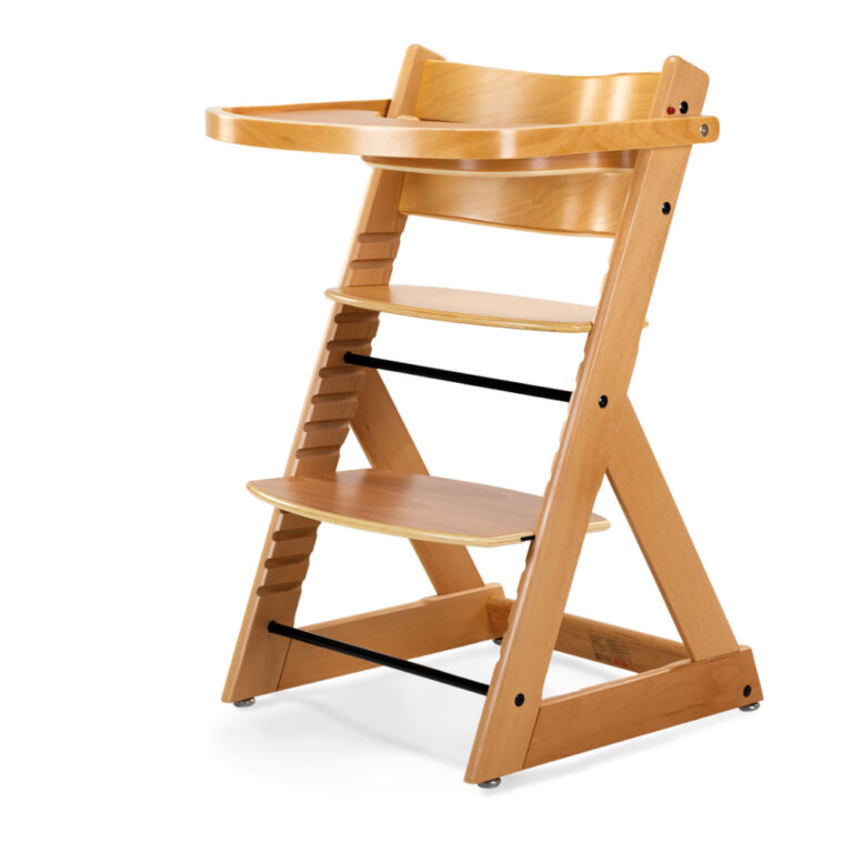 Asalvo 2-in-1 High Chair – PINOCCHIO Natural, Convertible Baby Dining Chair