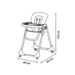 Asalvo – High Chair Chef – Sabana Grey