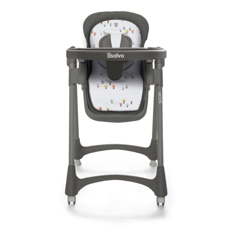 Asalvo High Chair – Soja Trees, Safe & Stylish Baby Feeding Chair