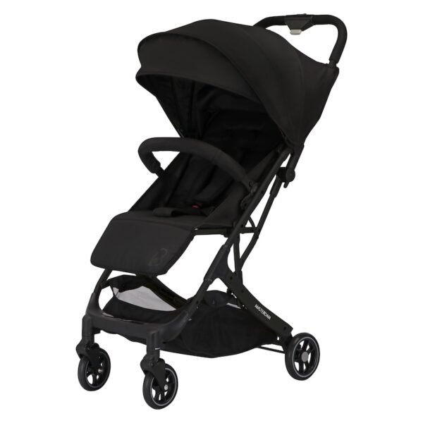 Asalvo – Light Travel Stroller up to 22KG – Amsterdam – Black