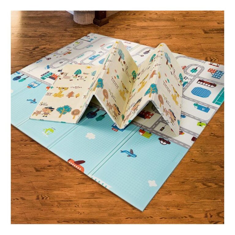 Asalvo - Play Mat 2 in 1 Double Side Foldable XXL - Multicolor