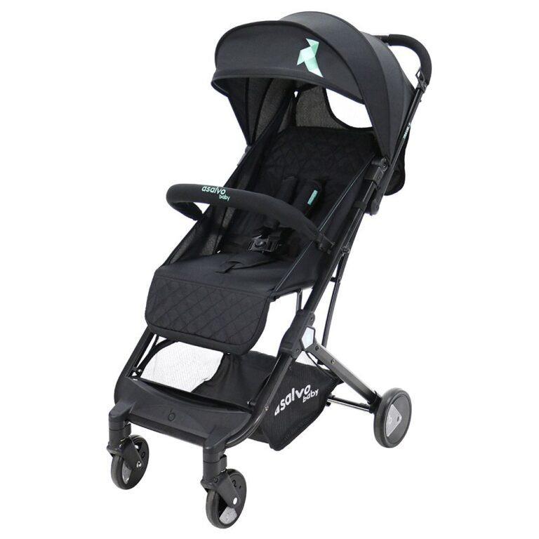 Asalvo - Stroller Travel + Black Aqua