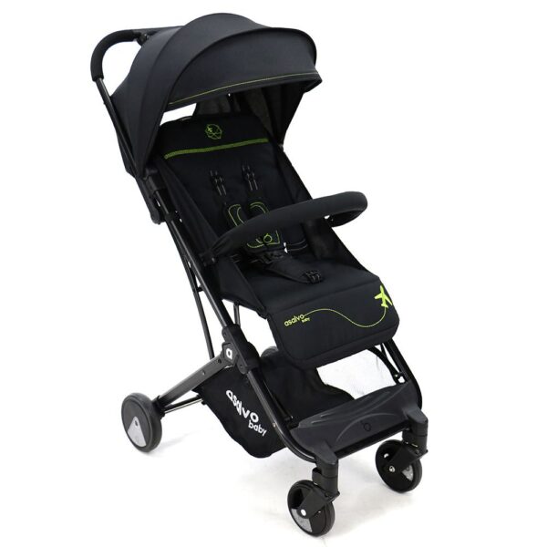 Asalvo – Stroller Travel+ – Black Green