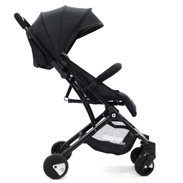 Asalvo – Stroller Travel+ – Black Green