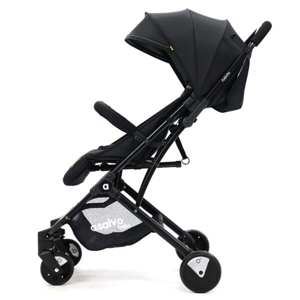 Asalvo – Stroller Travel+ – Black Green