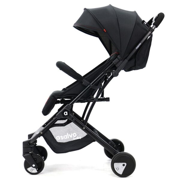 Asalvo – Stroller Travel+ – Black Red