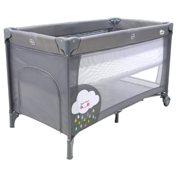Asalvo – Travel Cot Smooth – Clouds
