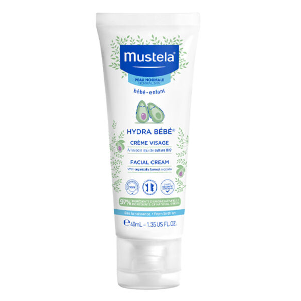 Mustela – Hydra Bebe Face Cream – 40ml