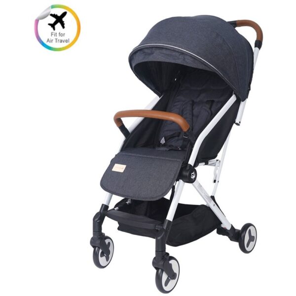Bumble & Bird – Swyft Lightweight Travel Stroller – (0-3 Years) – Grey