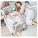 Bumble & Bird – Adjustable Bedside Bassinet & Crib