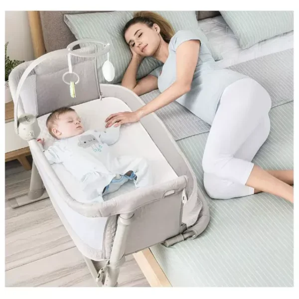 Bumble & Bird – Adjustable Bedside Bassinet & Crib