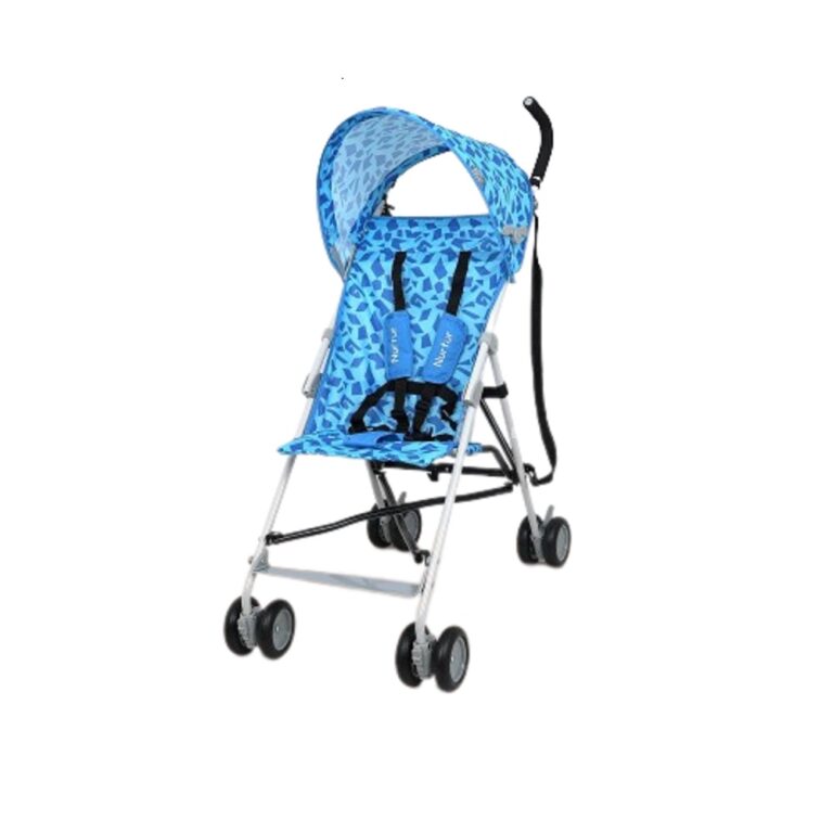 Nurtur - Rex Buggy Stroller Multicolor Lightweight Stroller with Compact Fold - Blue