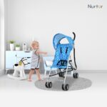 Nurtur – Rex Buggy Stroller Multicolor Lightweight Stroller with Compact Fold – Blue