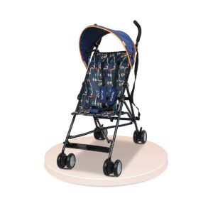 Nurtur - Rex Buggy Stroller Multicolor Lightweight Stroller with Compact Fold - Navy