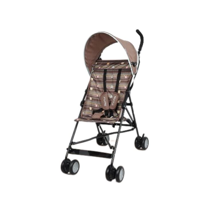 Nurtur - Rex Buggy Stroller, Multicolor Lightweight Stroller with Compact Fold - Brown