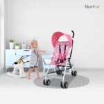 Nurtur – Rex Buggy Strolle Multicolor Lightweight Stroller with Compact Fold – Pink