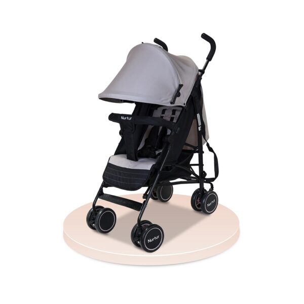 Nurtur Archer Baby/Kids Lightweight Stroller – (0-36 months) – Grey