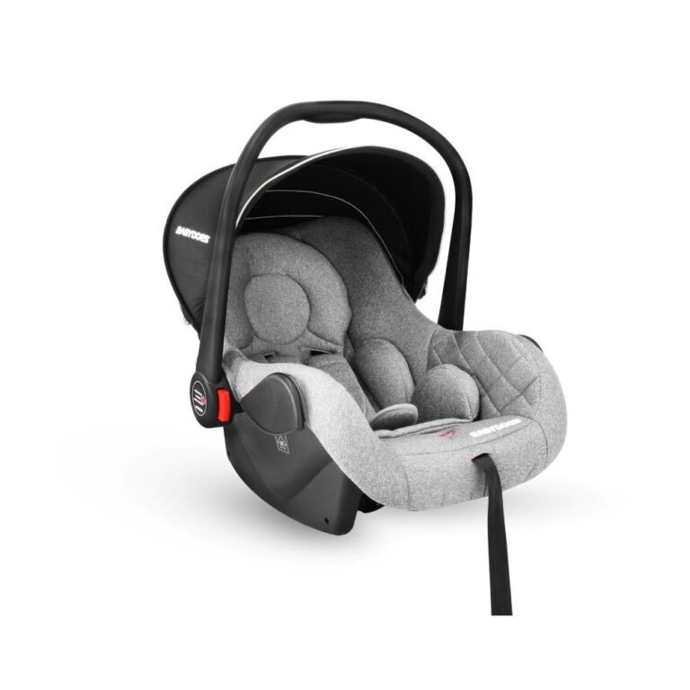 Babydoes - Baby Car Seat with Full Body Support Cushion (Upto 13 kg) - Grey