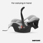 Babydoes – Baby Car Seat with Full Body Support Cushion (Upto 13 kg) – Grey