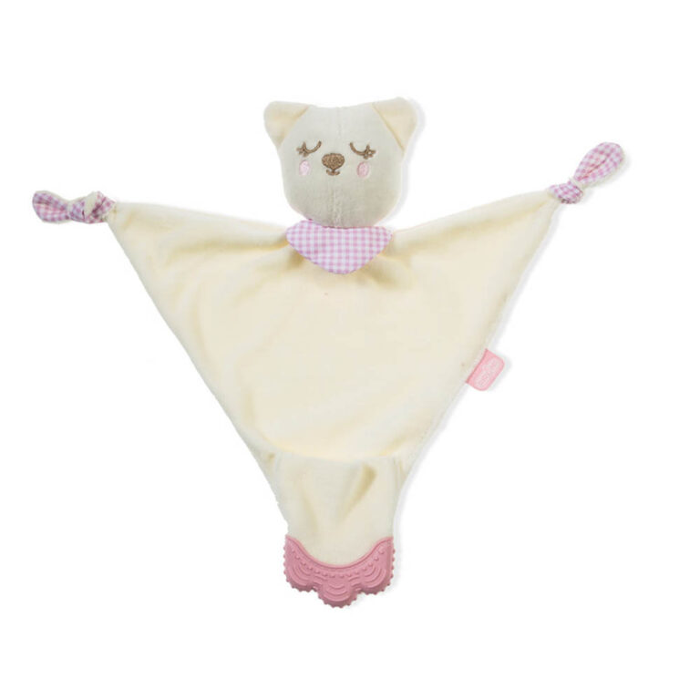 Babyjem - My Sleeping Buddy With Teether - Pink 0 Months+