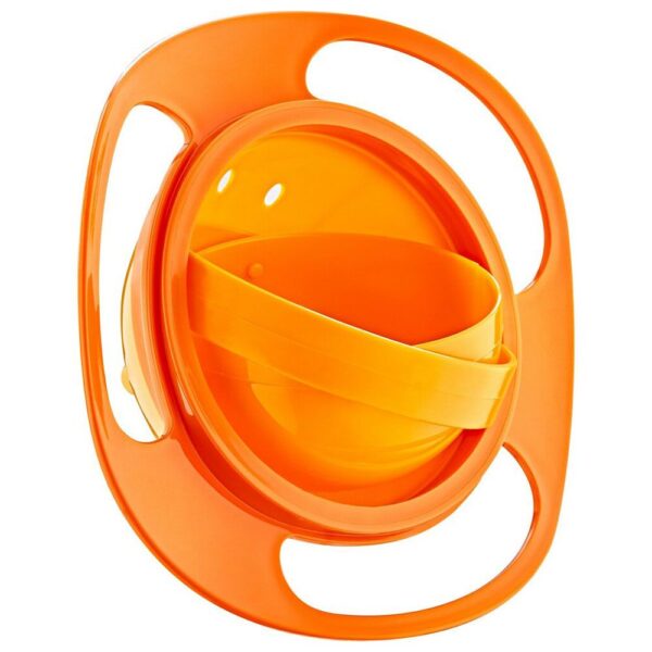 Babyjem – Non Spill Feeding Toddler Bowl Orange