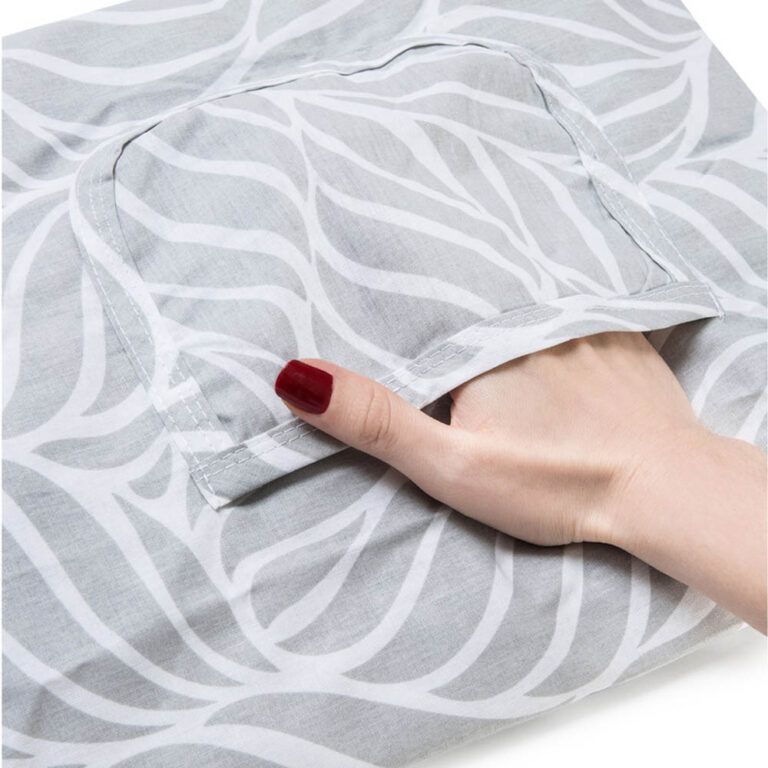 Babyjem - Nursing Apron With Pocket - Grey