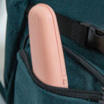Babyjem – Plastic Fork & Spoon Travel Case Rose Color 6 Months+