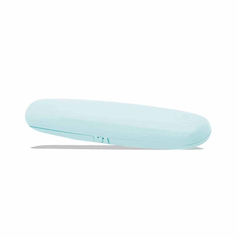 Babyjem - Plastic Fork & Spoon Travel Case - Green 6 Months+