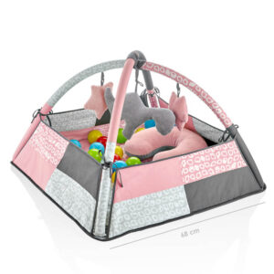 Babyjem – Play Mat With Balls Rose Color 0 Months+