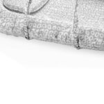 Babyjem – Sleeping Pad With Mosquito Net – Grey Square Design 0 Months+