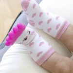 Babyjem – Teether Sock – Pink 3-12 Months