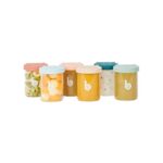 Babymoov – ISY Superior Glass Baby Food Storage Containers Set of 6 – 250ml