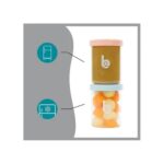 Babymoov – ISY Superior Glass Baby Food Storage Containers Set of 6 – 250ml