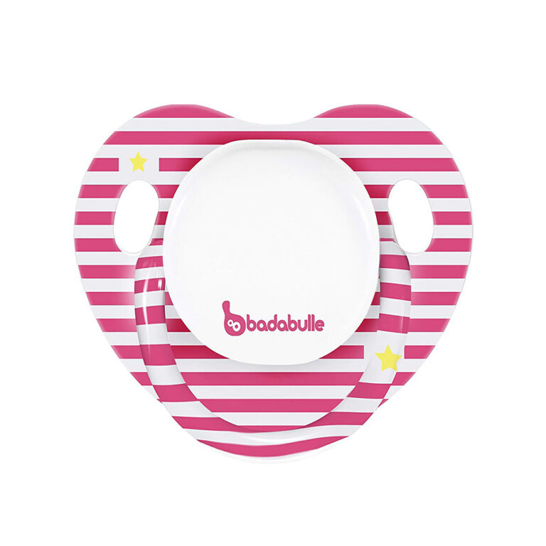 Badabulle - Babygirl Physiological Soother - 2pcs - Silicone Girl Mariniere