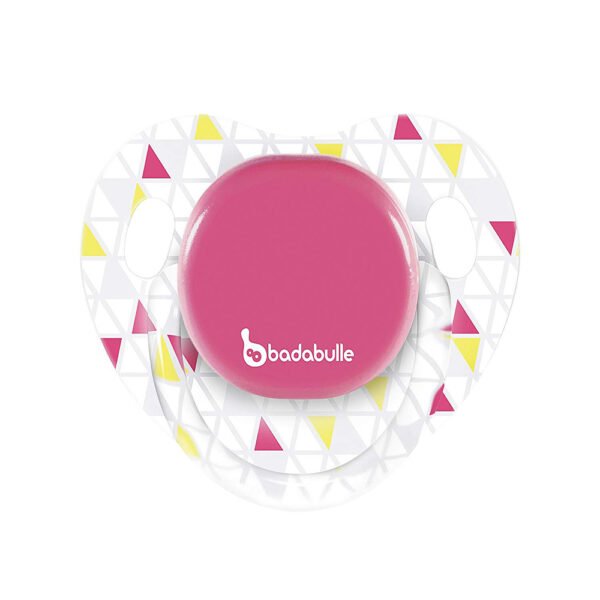 Badabulle – Babygirl Physiological Soother – 2pcs – Silicone Girl Mariniere