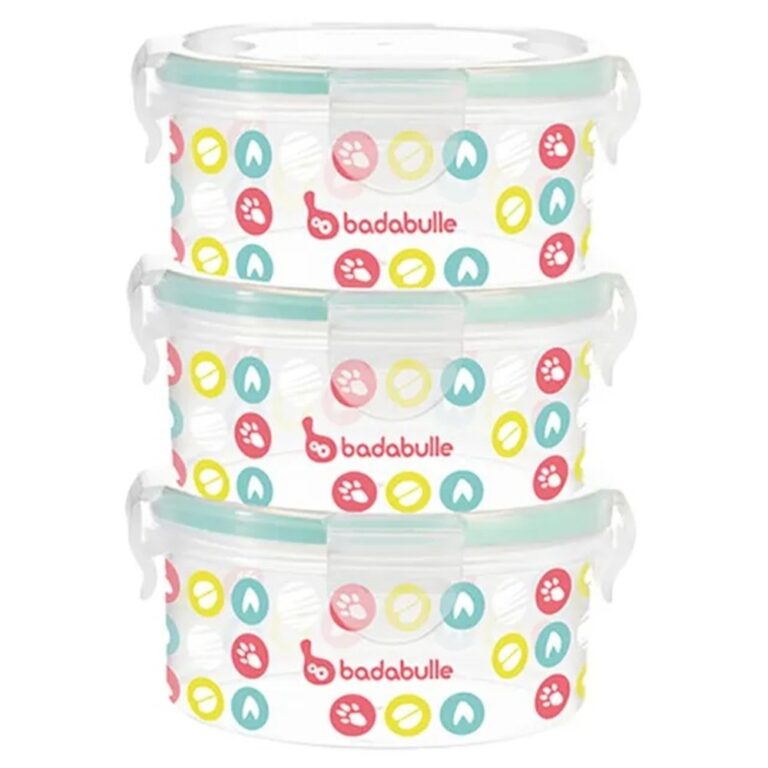 Badabulle - Container Set - 300 ml - Pack of 3