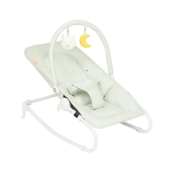 Badabulle – Foldable Bouncer Baby Chair Rocker – Lichen