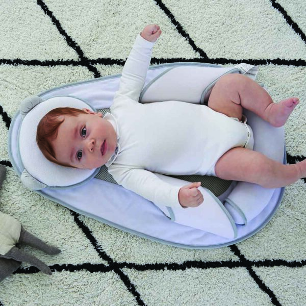 Candide – Air With Panda Baby Pad/ Sleeping Pod – White/Grey