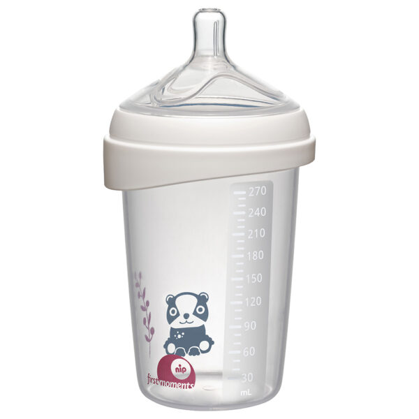 Nip – First Moments Wide Neck Pp Bottle Bear 270ml
