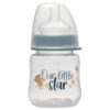 Nip – Wide Neck PP Silicone Bottle 150Ml – Star Blue