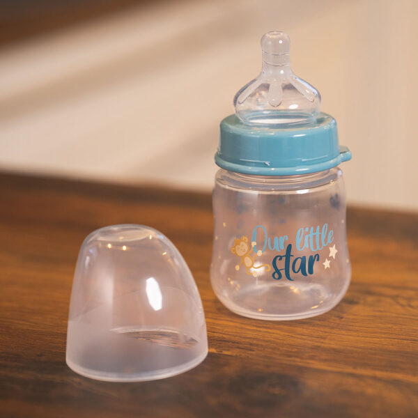 Nip – Wide Neck PP Silicone Bottle 150Ml – Star Blue