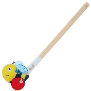 Hape – Push and Pull Giraffe Wooden Pull Along Toy