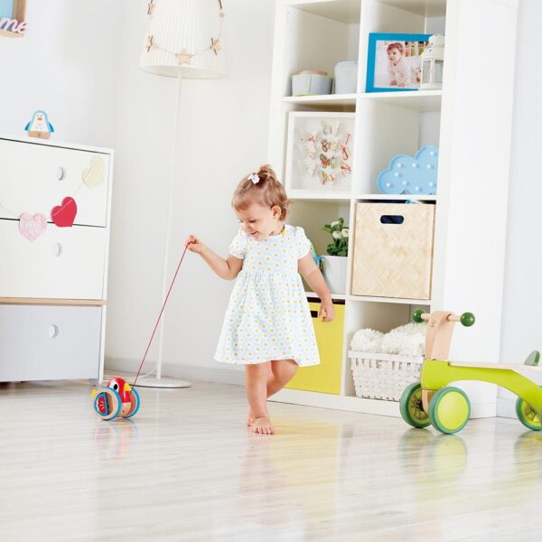 Hape – Baby Bird Pull Along – Red