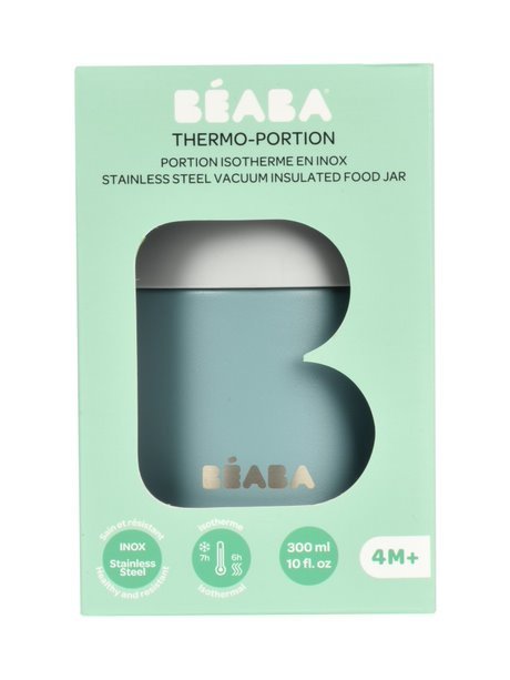 Beaba - Thermo-Portion 300ml - Light Mist - Eucalyptus Green