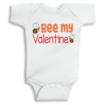 Twinkle Hands Bee my Valentine Baby Onesie, Bodysuit, Romper