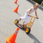 Beleduc – Bengy Scooter, Wooden Toddler Ride-On – Ages 2 to 5