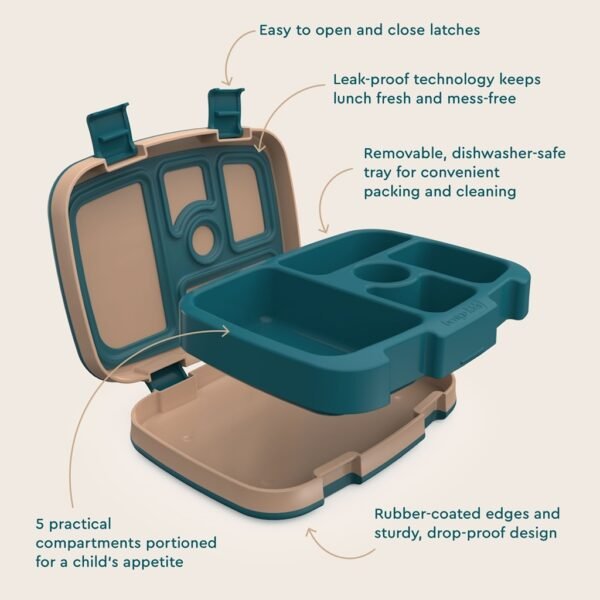 Bentgo – Kids Prints Lunchbox – Trains