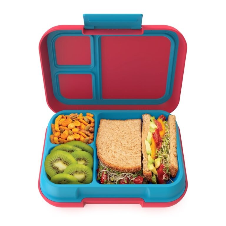Bentgo - Pop Lunchbox - Flame Red/Turqooise