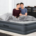 Bestway Fortech Queen Airbed with Snugable Top and Built-in AC Pump (203 x 152 x 46 cm)