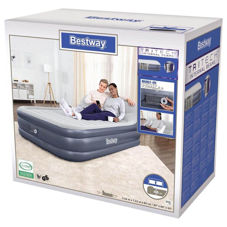 Bestway - Built-In AC Pump Airbed - Queen - 226 x 152 x 84 cm